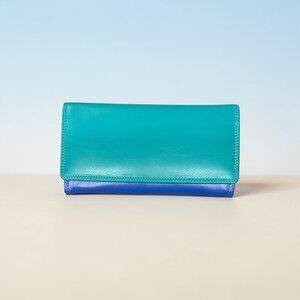 ILI RFID LEATHER FLAP OVER WALLET